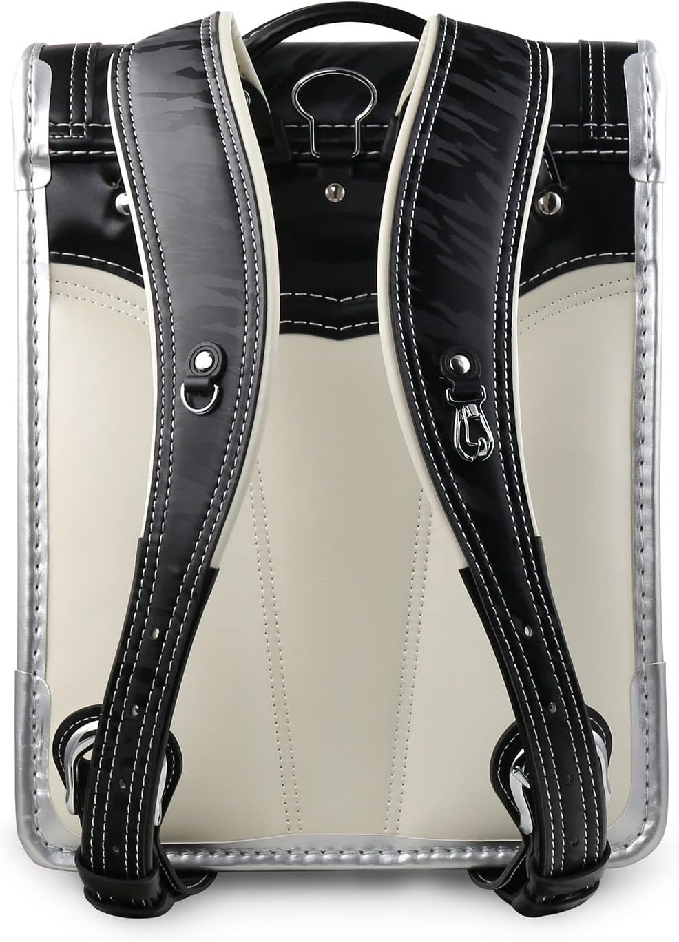 Coulomb Sonata Series Randsel Black Silver - Imagem 4