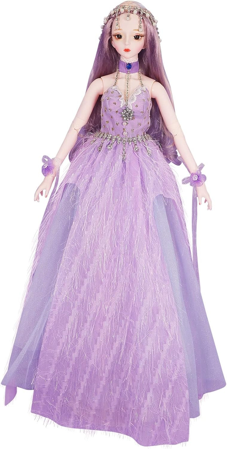ICY Fortune Days Original Design 60CM BJD Doll (Violet) - Imagem 2