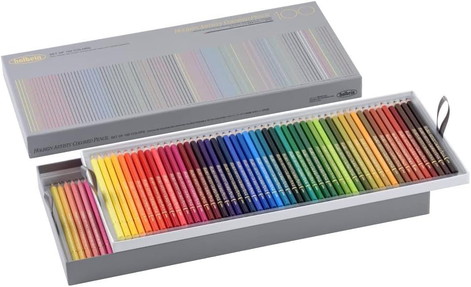 Holbein Colored Pencils 100 Color Set