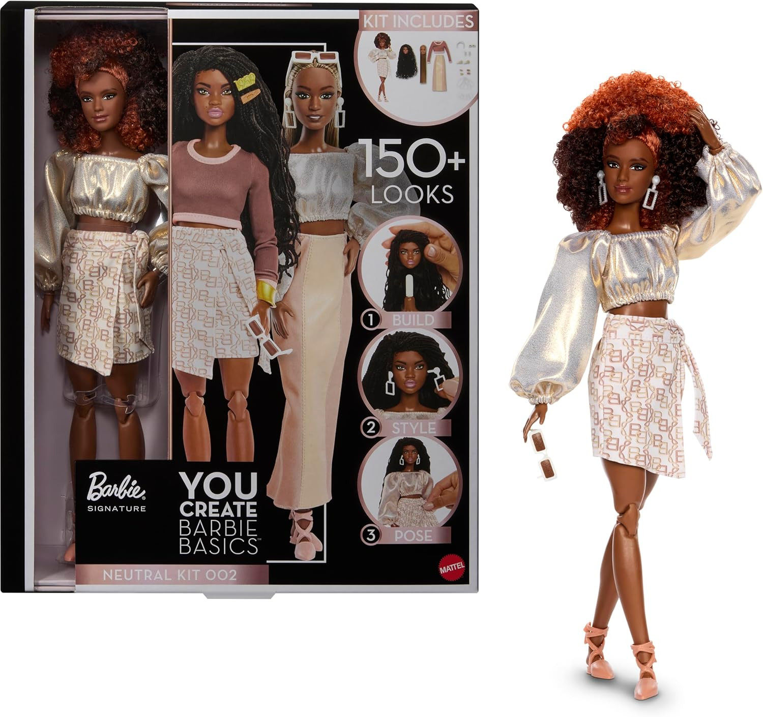 Barbie You Create Basics — Boneca Customizável Kit Neutro 002