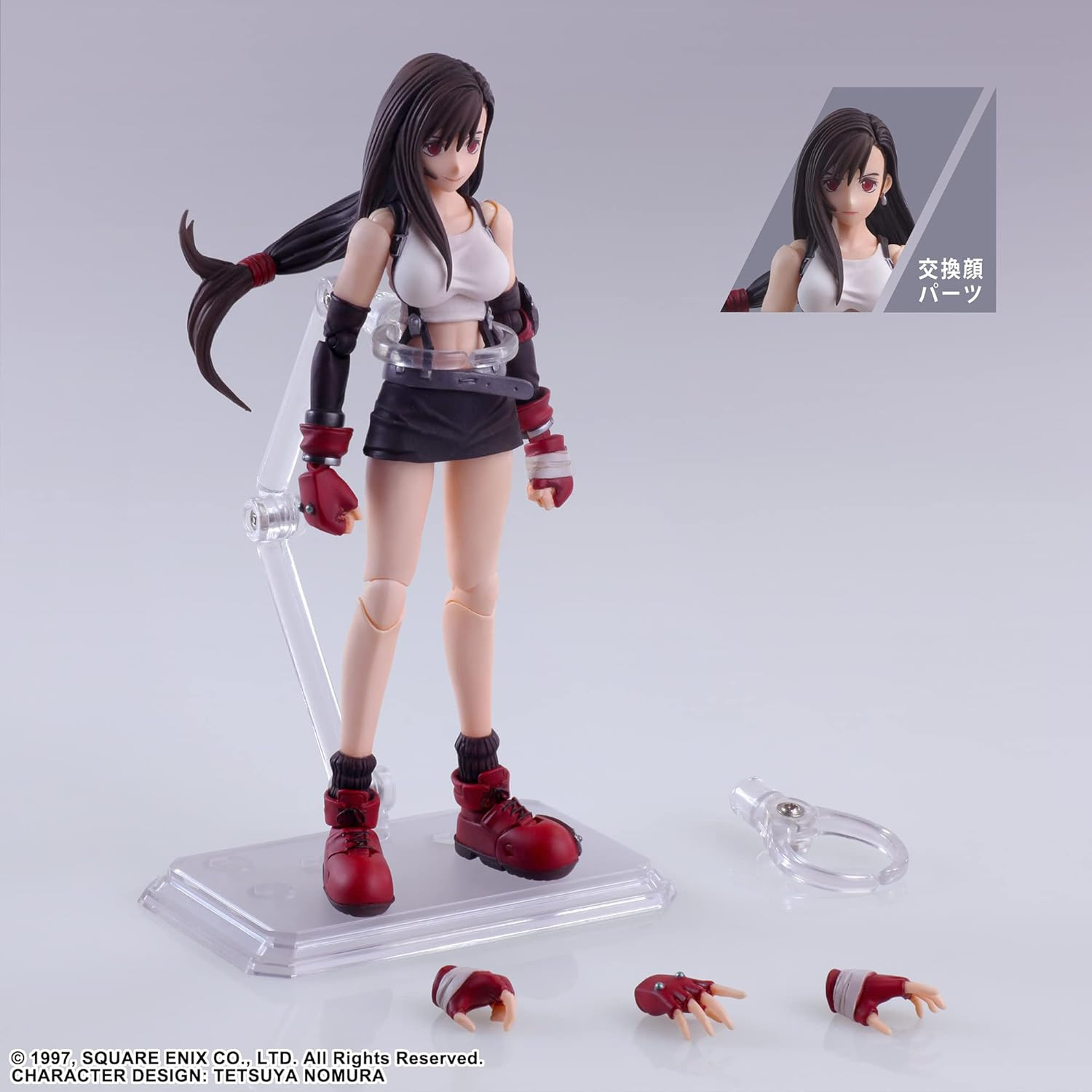 FINAL FANTASY VII BRING ARTS Action Figure - TIFA LOCKHART Wave 2 - Imagem 7