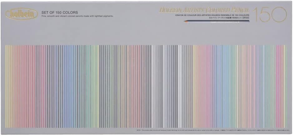 Holbein Coloring Pencils 150 colors Set - Imagem 2