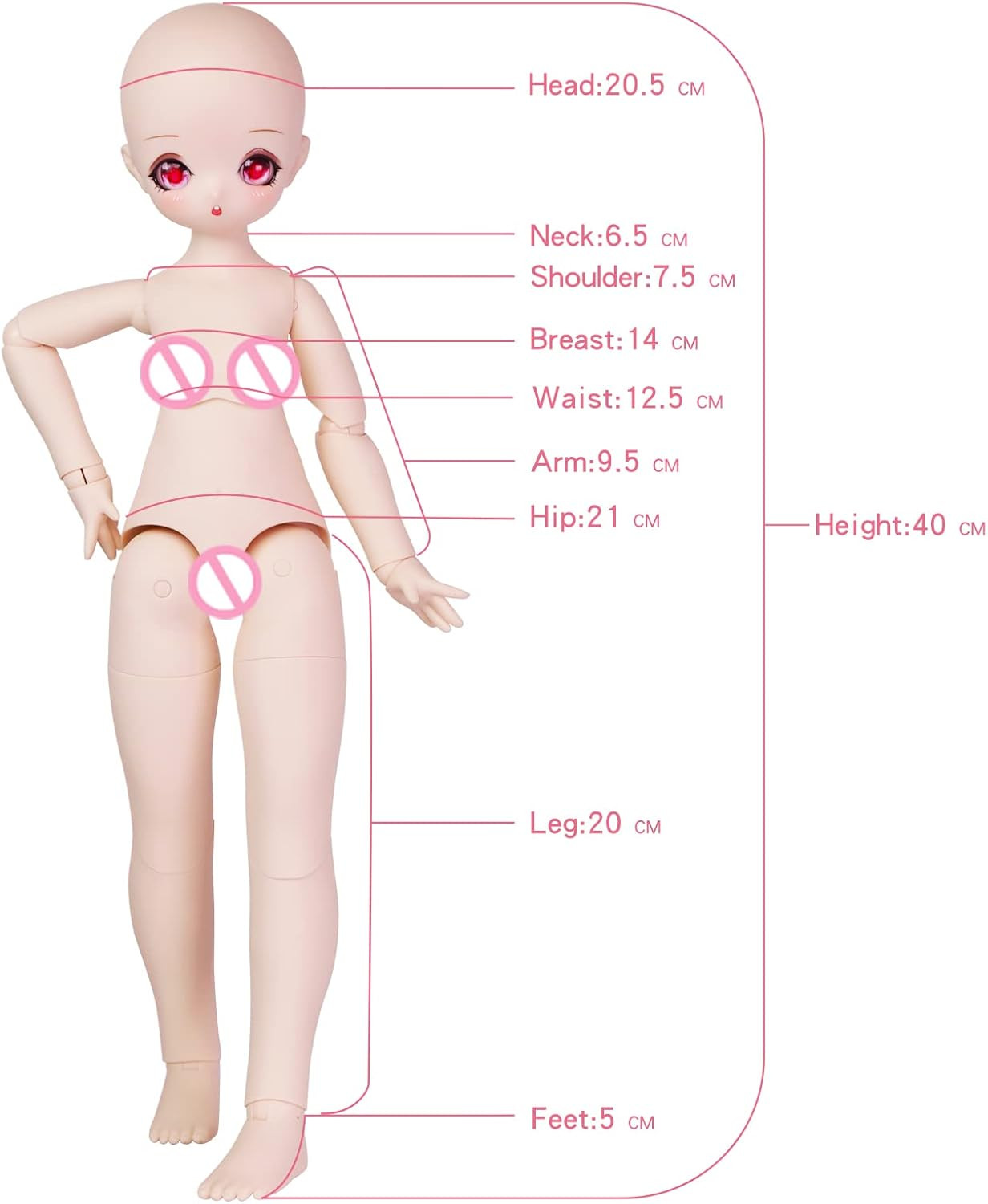 ICY Fortune Days 1/4 Scale BJD Doll (Cat) - Imagem 7