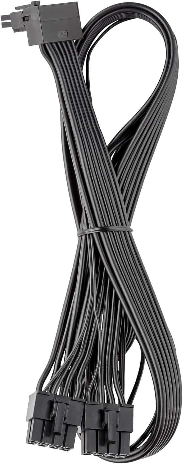 CableMod StealthSense E-Series 12VHPWR 90° Dual 2×8-pin — EVGA (Variant A)