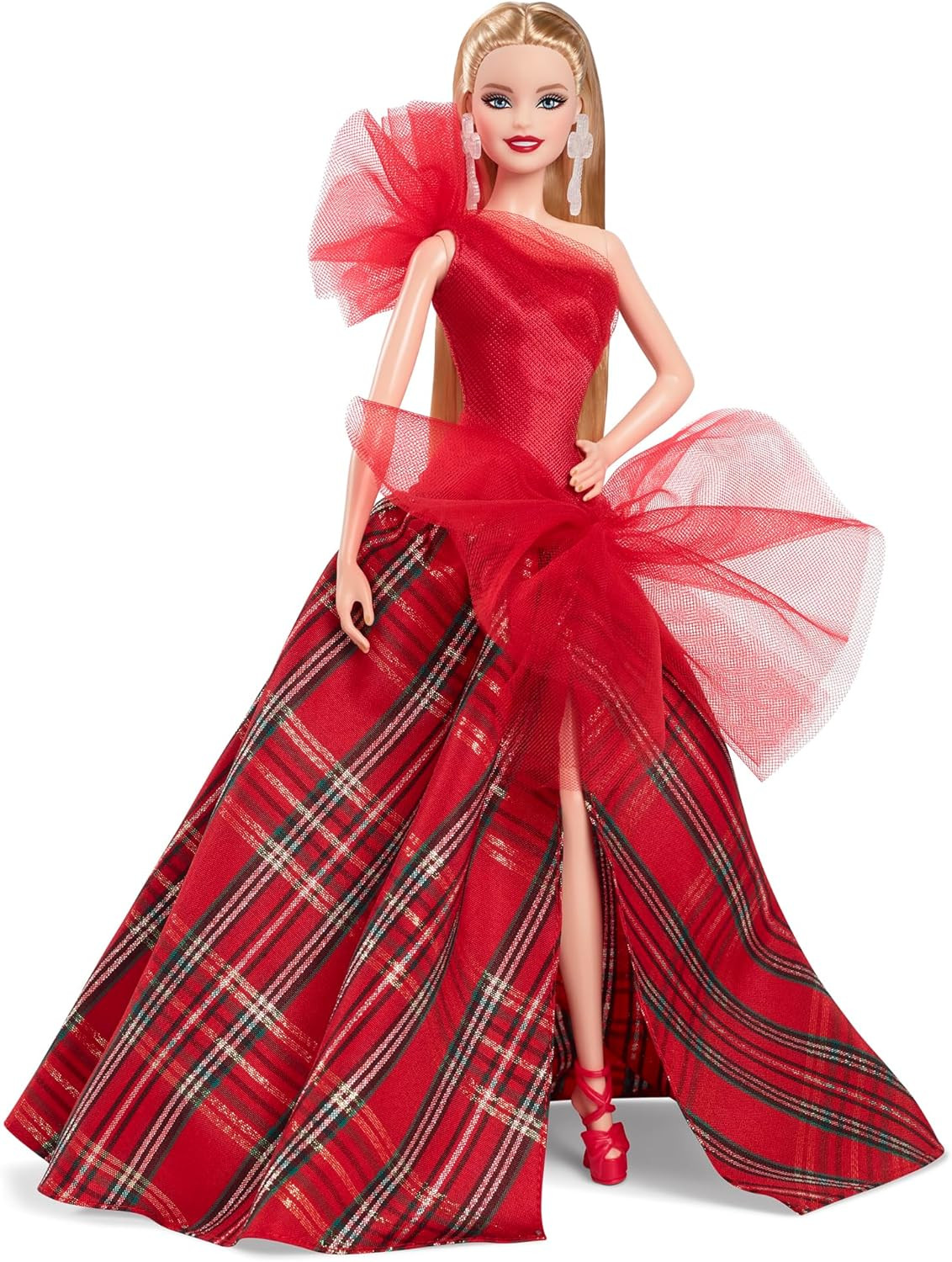 Barbie Holiday 2024 Signature Blonde Dress-up Doll (HRM61)
