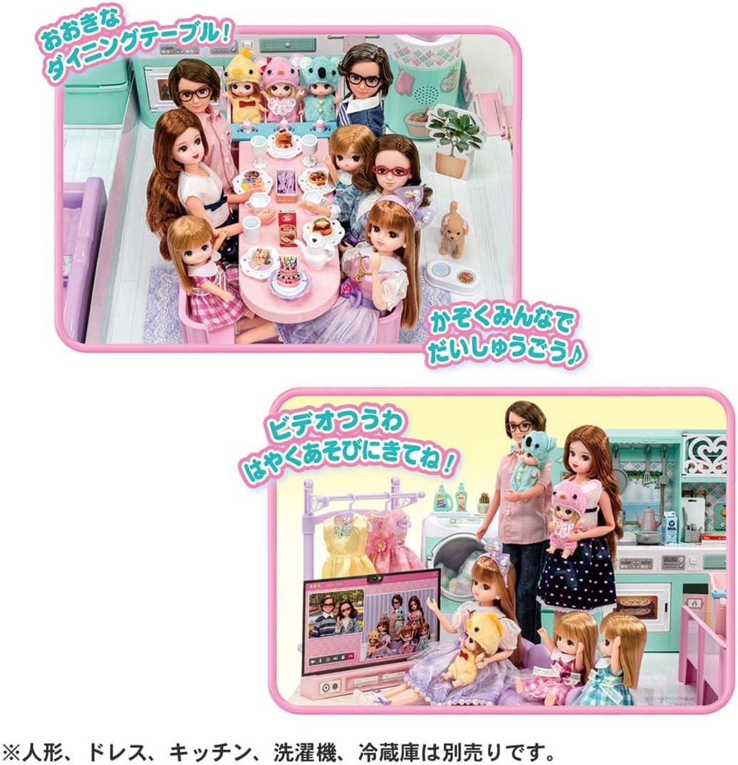 Licca-chan La Maison — Casa com Balanço e Escorregador - Imagem 9