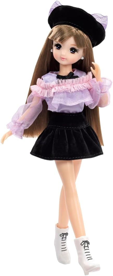 Licca-chan Doll LD-27 Mote Biju Sakura-chan Dress-up - Imagem 2
