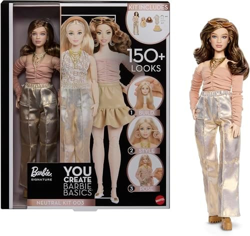 Barbie You Create Basics — Boneca Customizável Kit Neutro 003