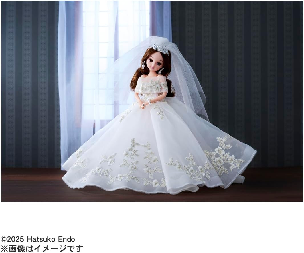 Takara Tomy Licca-chan Doll Photogenic Licca Wedding Style - Imagem 6
