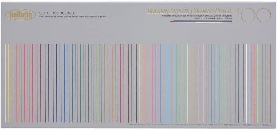 Holbein Colored Pencils 100 Color Set - Imagem 3