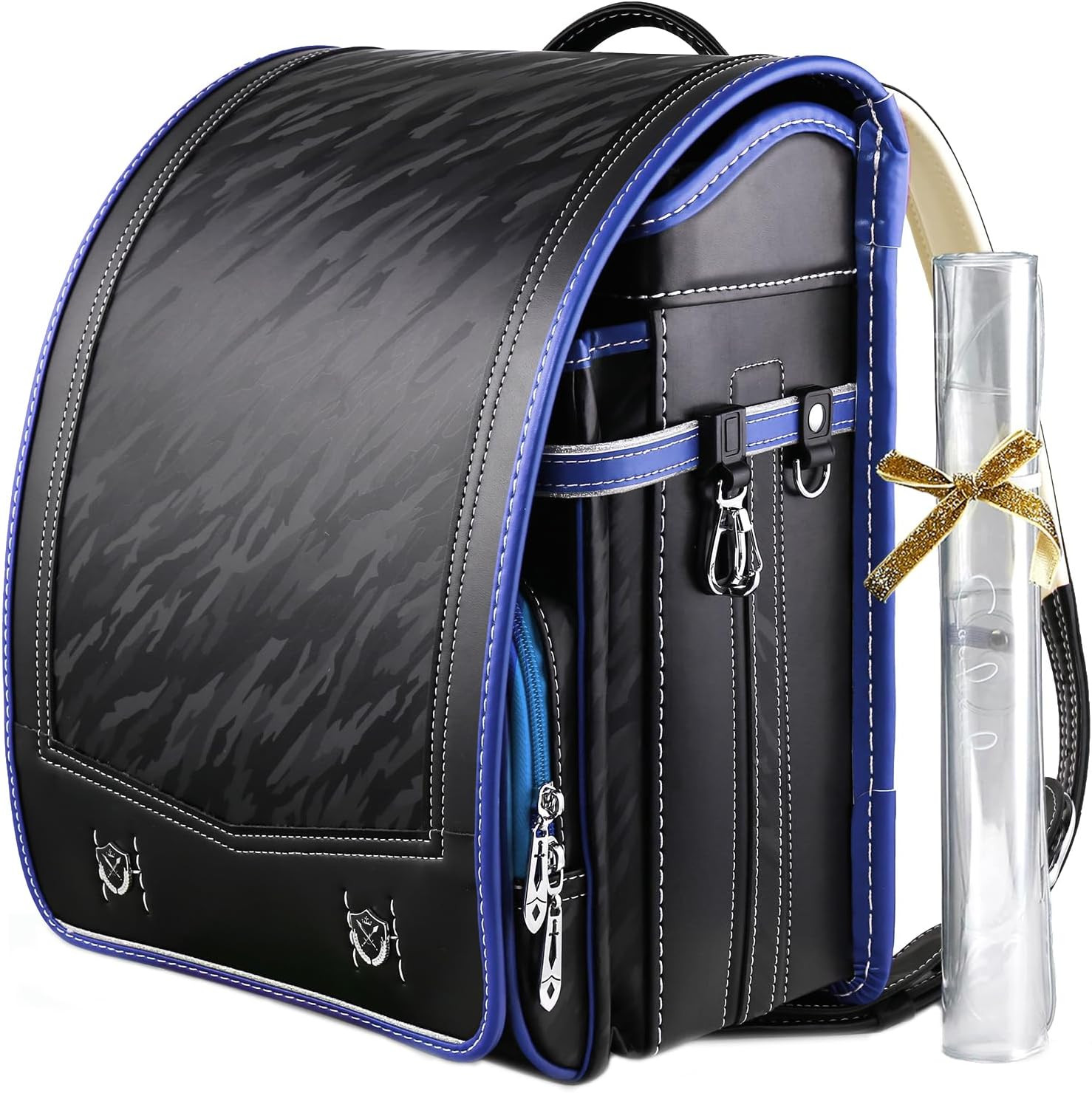 Coulomb Sonata Series Randsel Black Navy