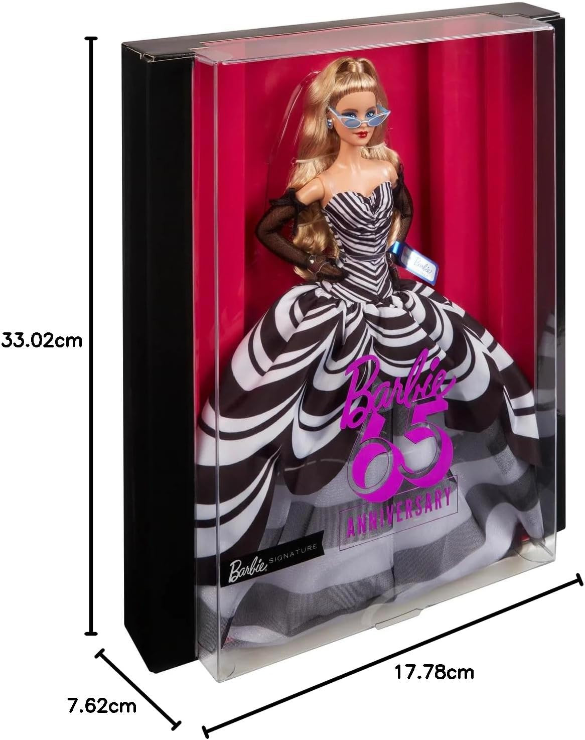 Barbie 65th Anniversary Signature Blonde Dress-up Doll (HRM58) - Imagem 3