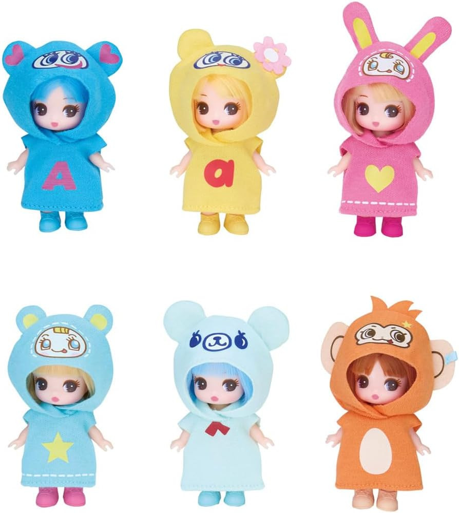 Licca-chan Doll Puchirika-chan Narmiya Characters Collection DP-Box