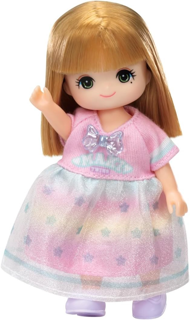 Licca-chan Doll LD-22 Lucky Twins Maki-chan Dress-up - Imagem 2