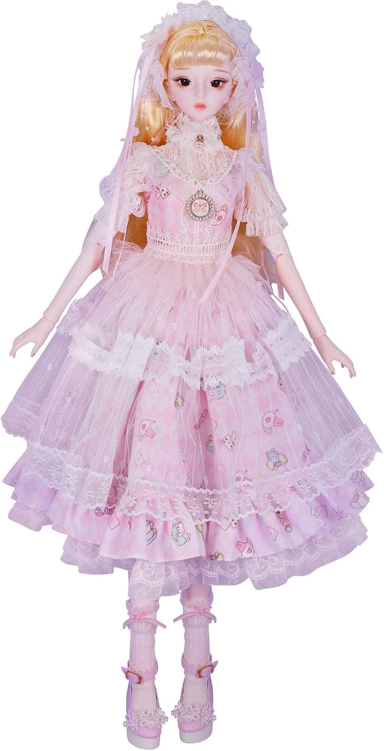 ICY Fortune Days Original Design 60CM BJD Doll (Vanessa) - Imagem 3