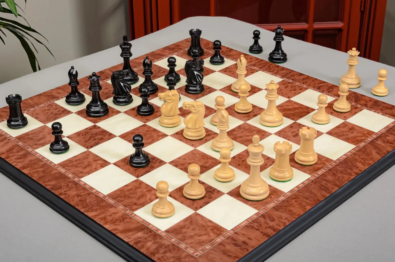 The Zukertort Series Luxury Chess Pieces (Library Collection)