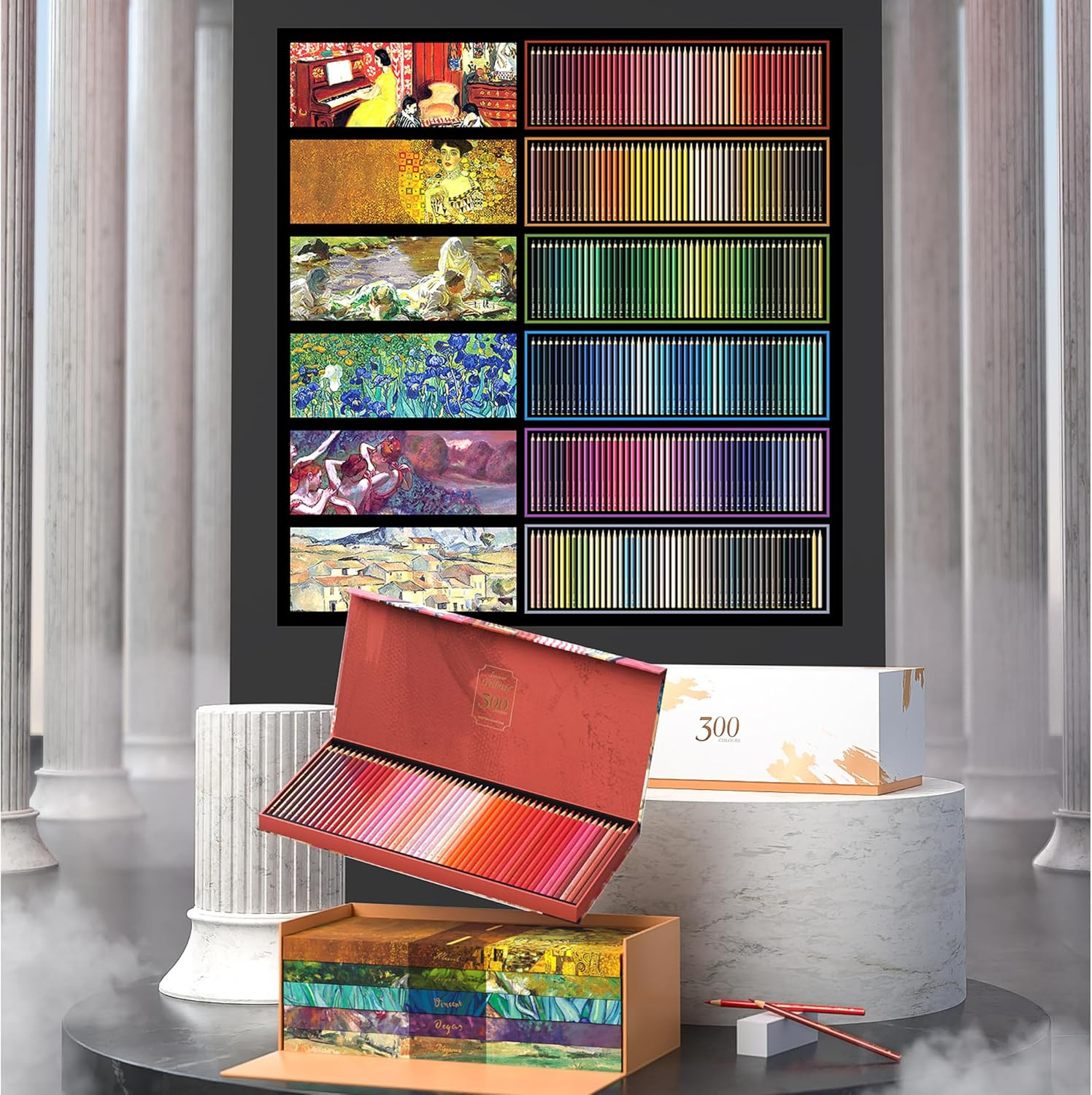 Marco 300 Colors Colored Pencils - Imagem 2