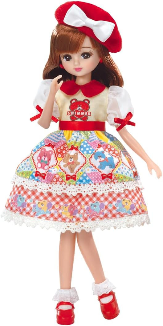 Takara Tomy Licca-chan LD-16 SWIMMER Daisuki Rika-chan Changeable Dress