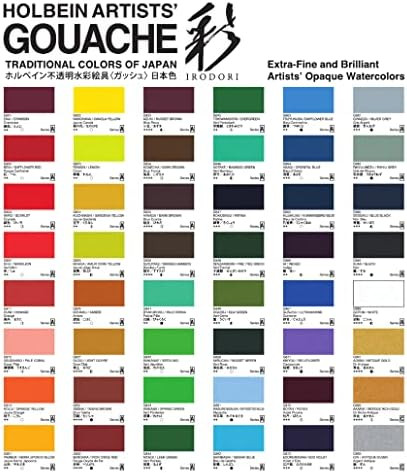 Holbein Sai Aquarela Opaca 12 Cores — Edição Primavera (15 ml) - Imagem 3