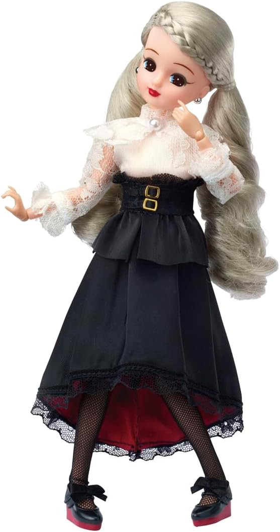 Takara Tomy Licca-chan Doll Photogenic Licca Gothic Noir - Imagem 2