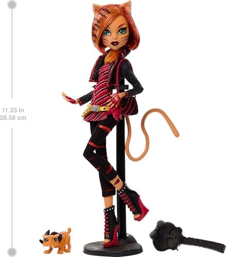 Monster High Toralei — Boneca Colecionável Boo-riginal com Pet Sweet Fangs - Imagem 2