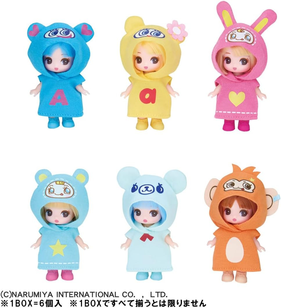 Licca-chan Doll Puchirika-chan Narmiya Characters Collection DP-Box - Imagem 2