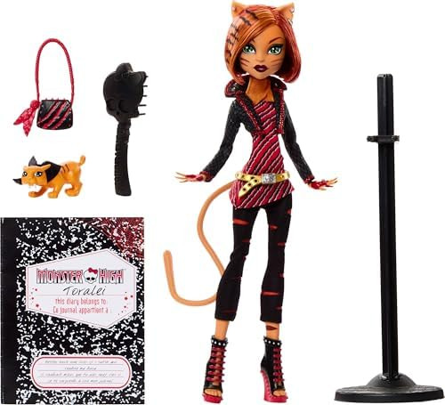 Monster High Toralei — Boneca Colecionável Boo-riginal com Pet Sweet Fangs - Imagem 7