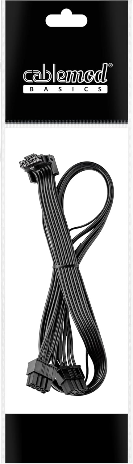 CableMod StealthSense C-Series 12VHPWR 90° Dual 2×8-pin — Corsair (Variant B) - Imagem 3