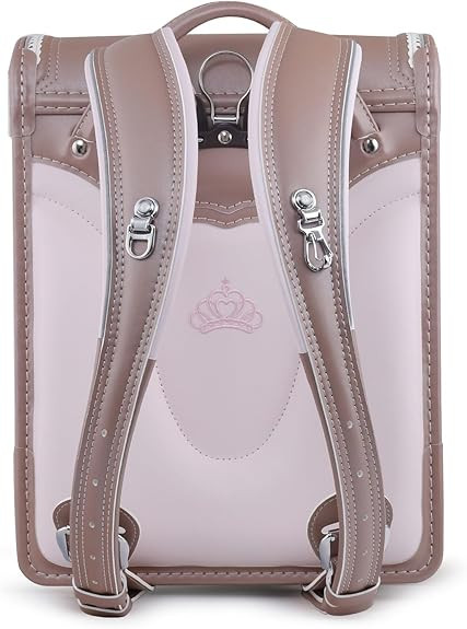 Coulomb Randoseru Latest Princess Model Beige White - Imagem 2