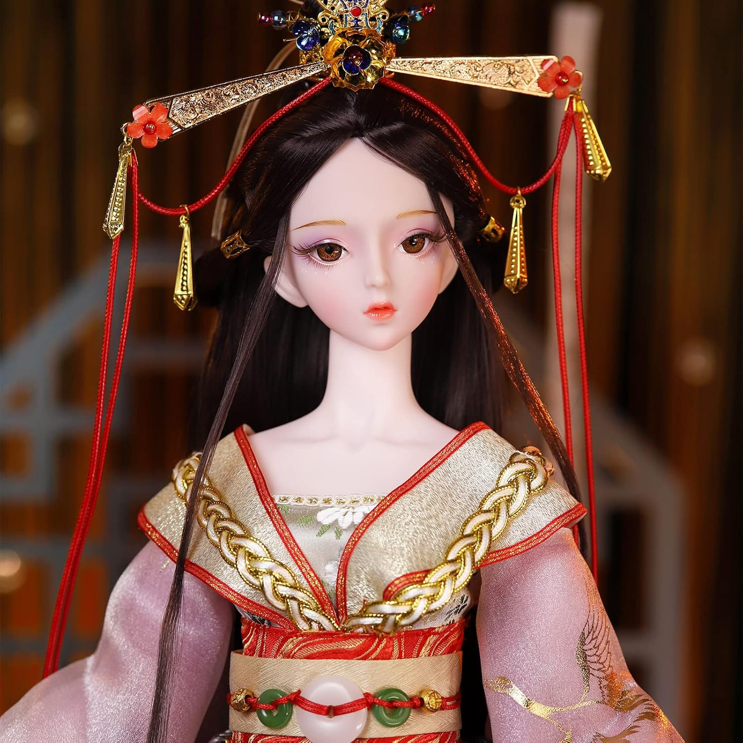 ICY Fortune Days 60CM BJD Doll 34-Piece Articulated Body (Yueyelian) - Imagem 4