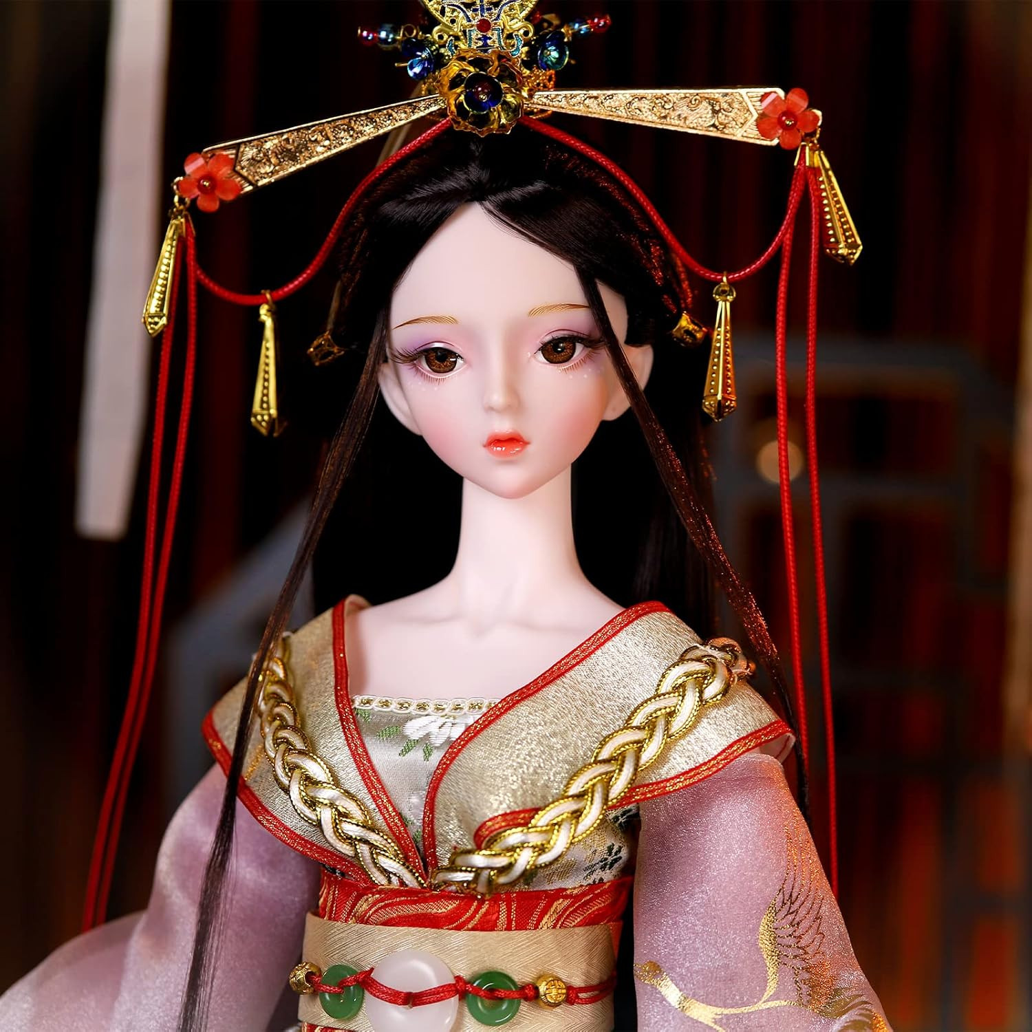 ICY Fortune Days 60CM BJD Doll 34-Piece Articulated Body (Yueyelian) - Imagem 3
