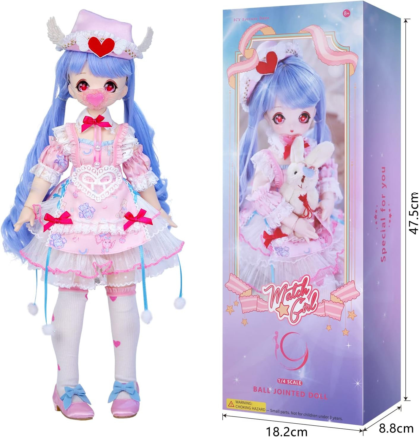 ICY Fortune Days 1/4 Scale BJD Doll (Kawaii) - Imagem 3