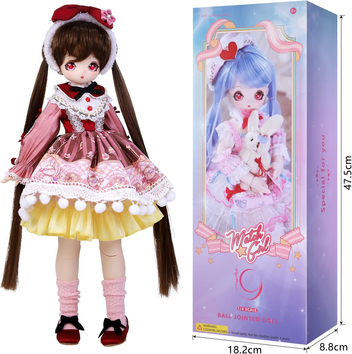 ICY Fortune Days 14 Scale BJD Doll (Annie) - Imagem 3