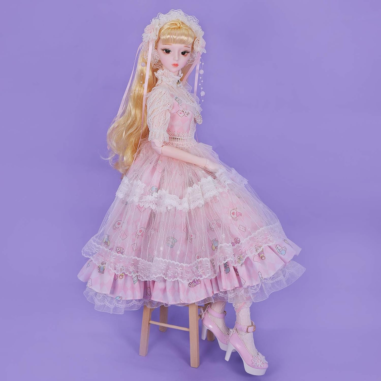 ICY Fortune Days Original Design 60CM BJD Doll (Vanessa) - Imagem 6