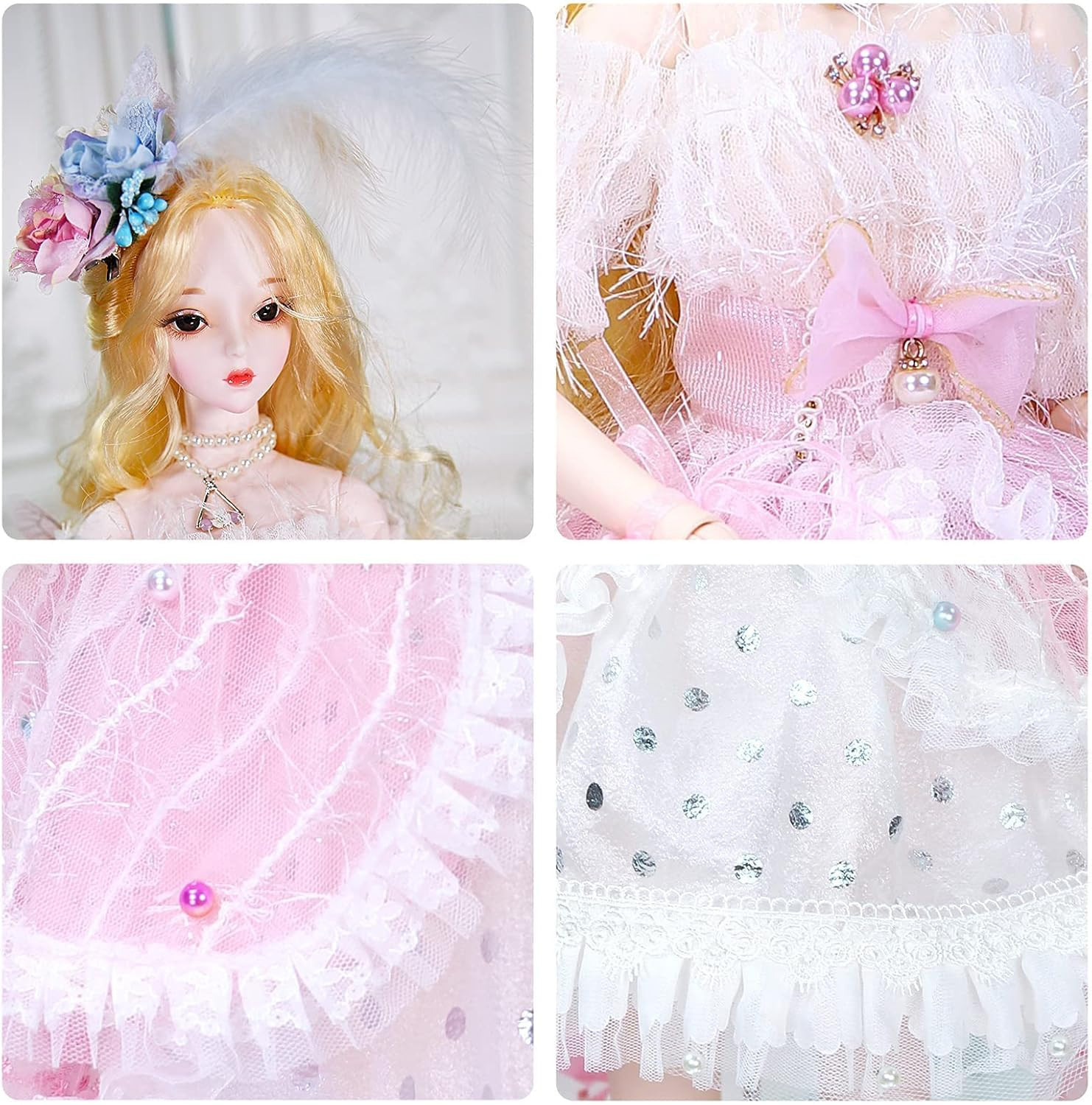 ICY Fortune Days Original Design 60CM BJD Doll (Viola) - Imagem 4