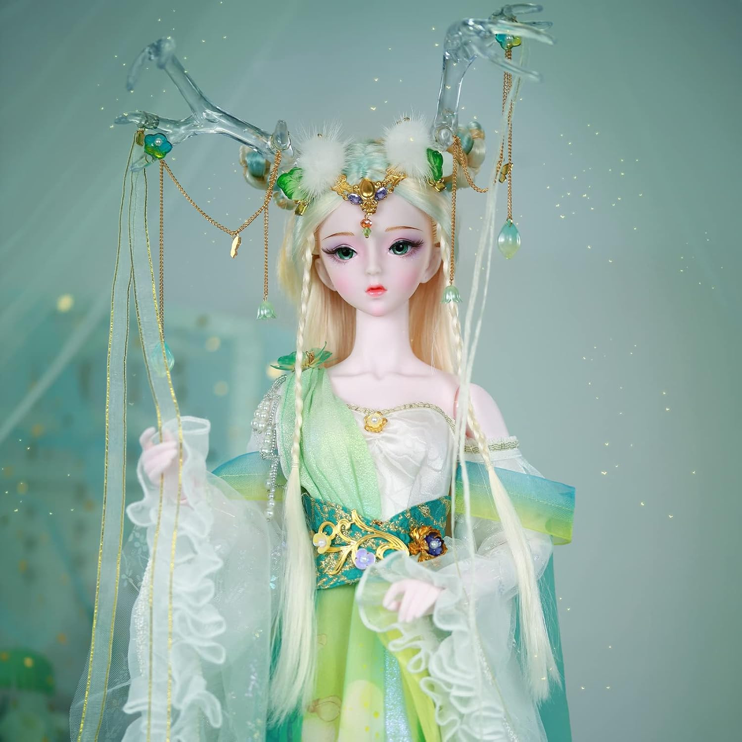 ICY Fortune Days 60CM BJD Doll 34-Piece Articulated Body (Luyaoyao) - Imagem 4