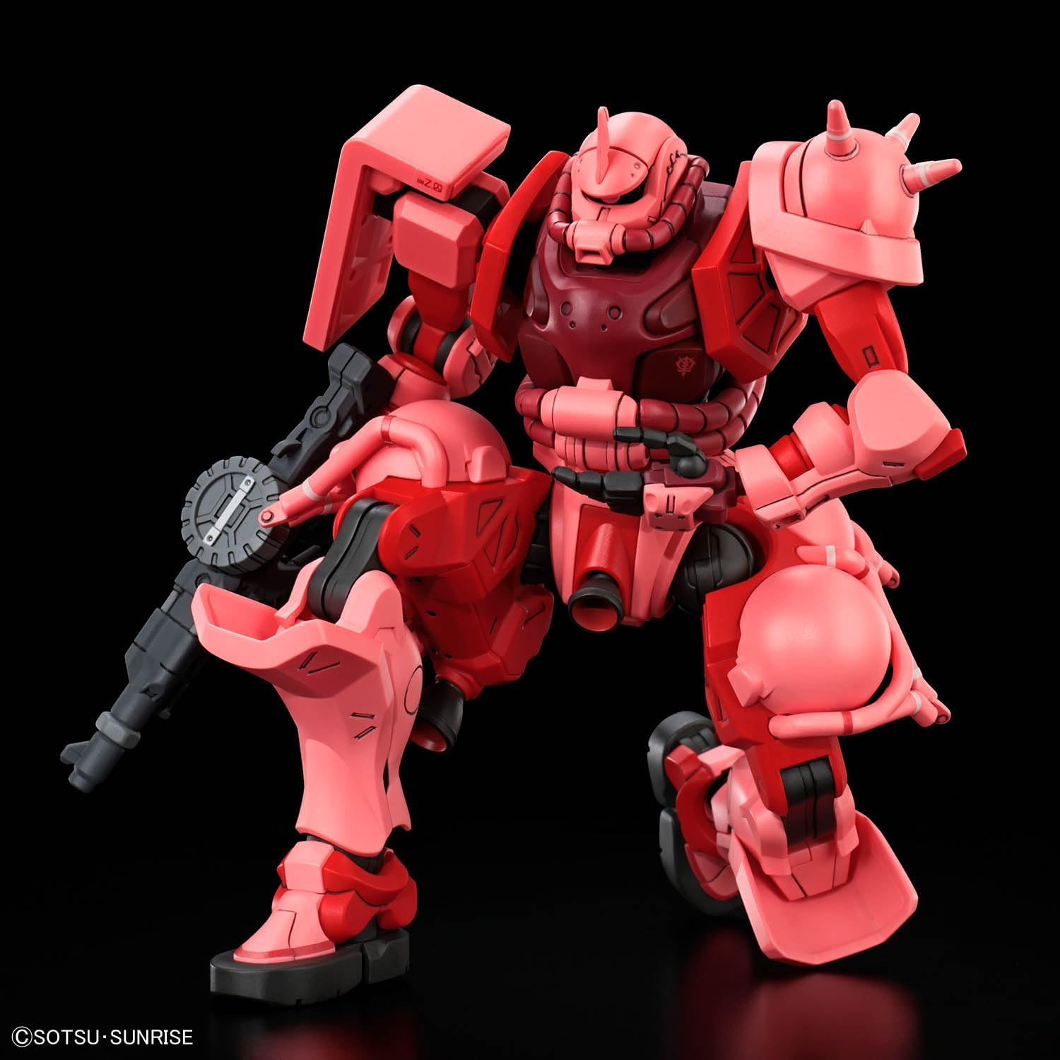 Bandai Spirits Gundam GQuuuuuux Char's Dedicated Zaku (GQ) 1/144 Model Kit - Imagem 5