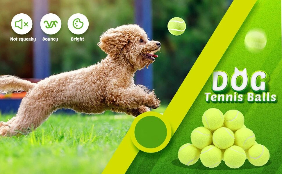Thumbnail: Tennis Balls for Dogs, 2-Inch Size, Compatible with Most Automatic Ball Launcher