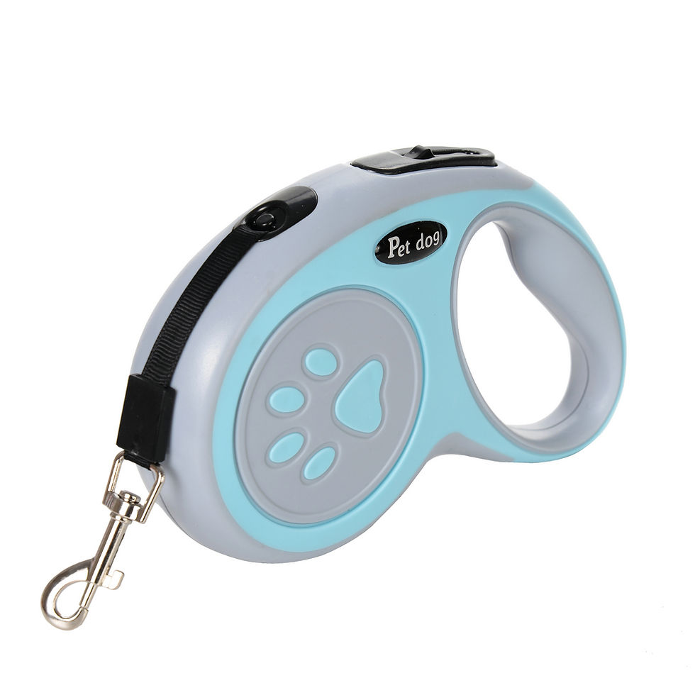 Thumbnail: 3m 5m Nylon Pet Dog Leash Automatic Retractable Extending Rope Puppy Walking Run