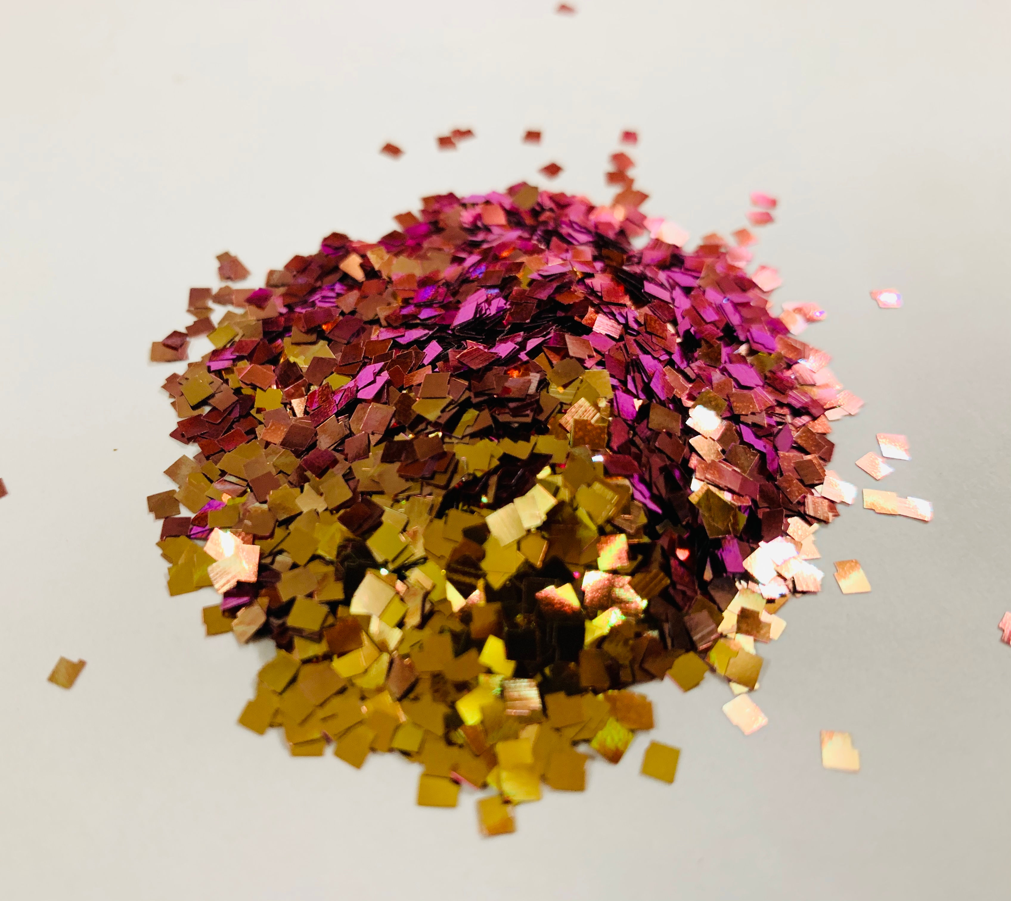 "TNK-Chamee-2" Chameleon Golden to Pink Chunky Mix