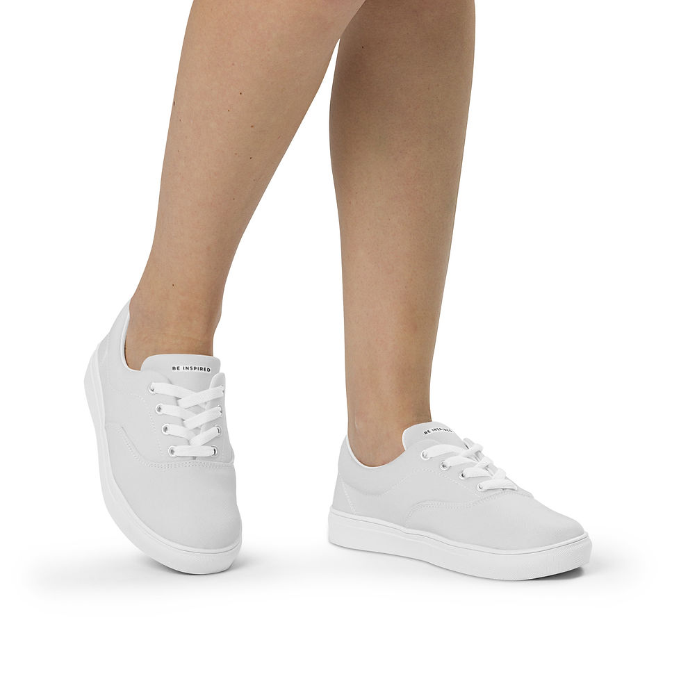 Thumbnail: Women’s Be Inspired whisper grey low tops 
