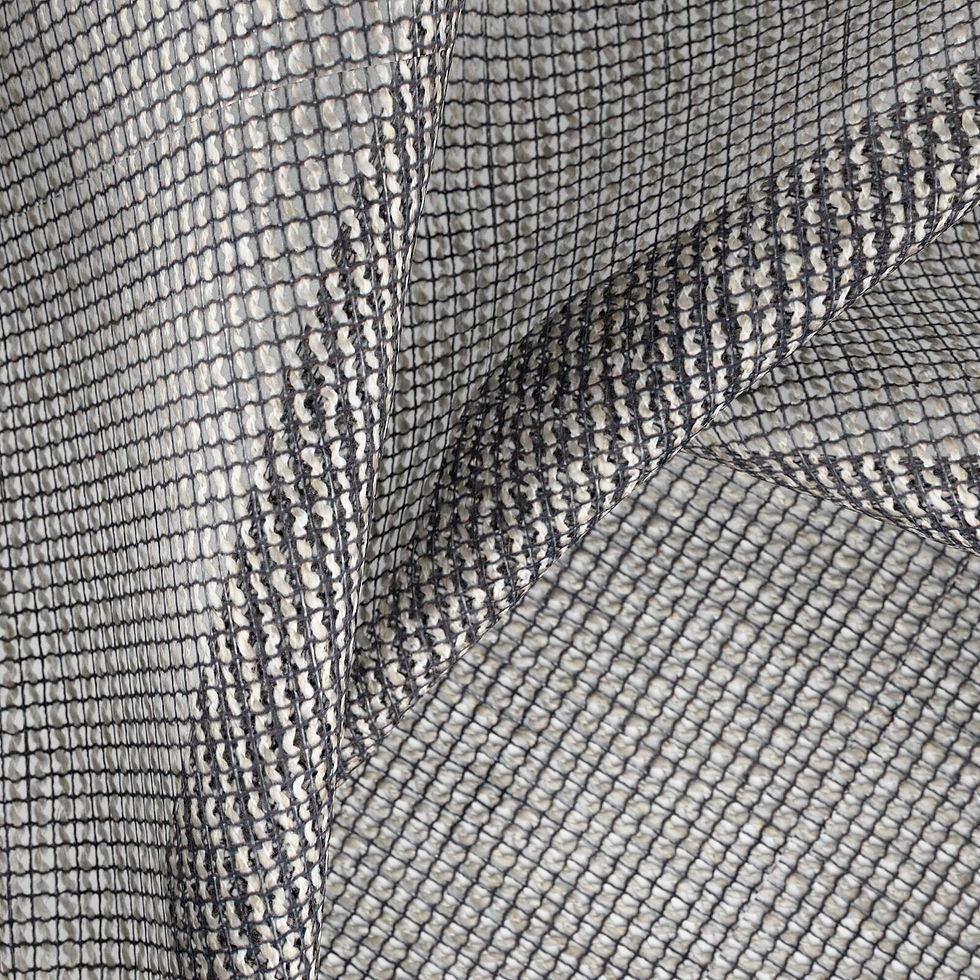 Thumbnail: HAPPINESS Onyx fabric swatch