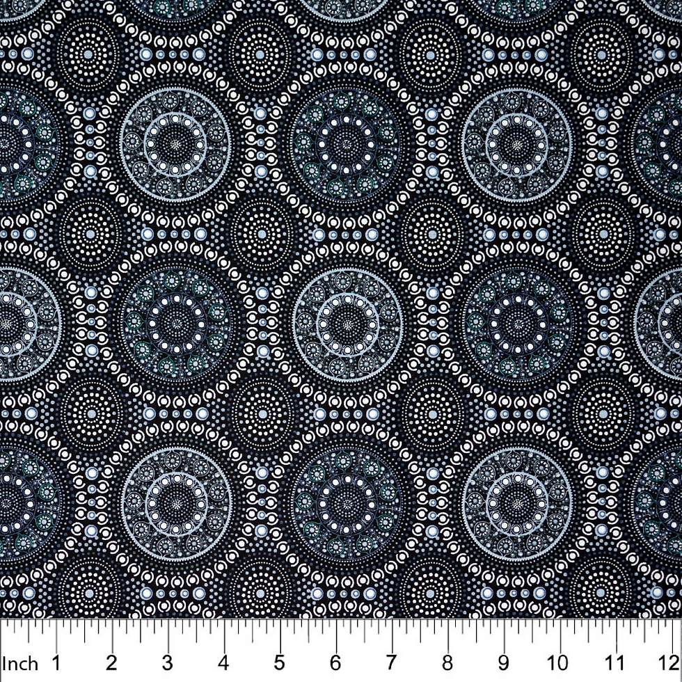 Bush Beryy Ash by Marlene Doolan 110cm Wide