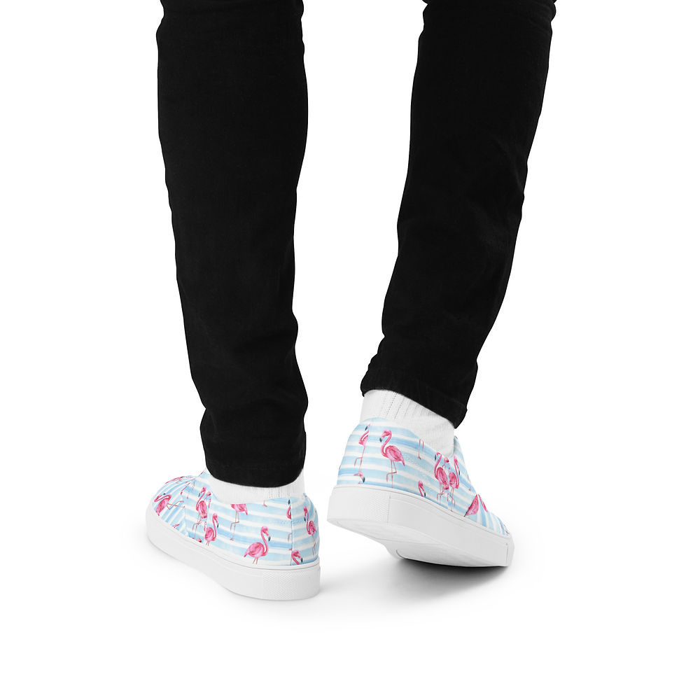 Thumbnail: Be Inspired Flamingo low tops