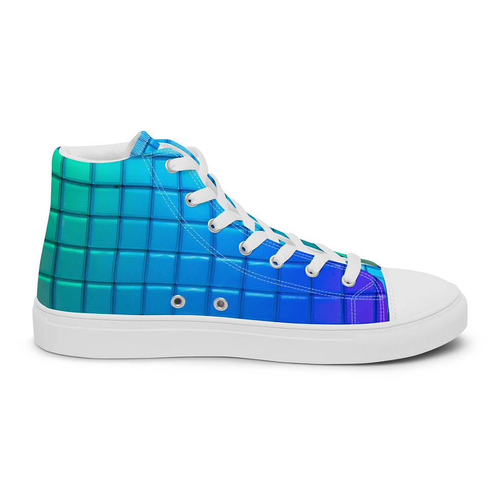 Thumbnail: Be Inspired metallic high tops