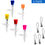 Thumbnail: 1/4PCS  Golf Tee Step Down Golf Tees