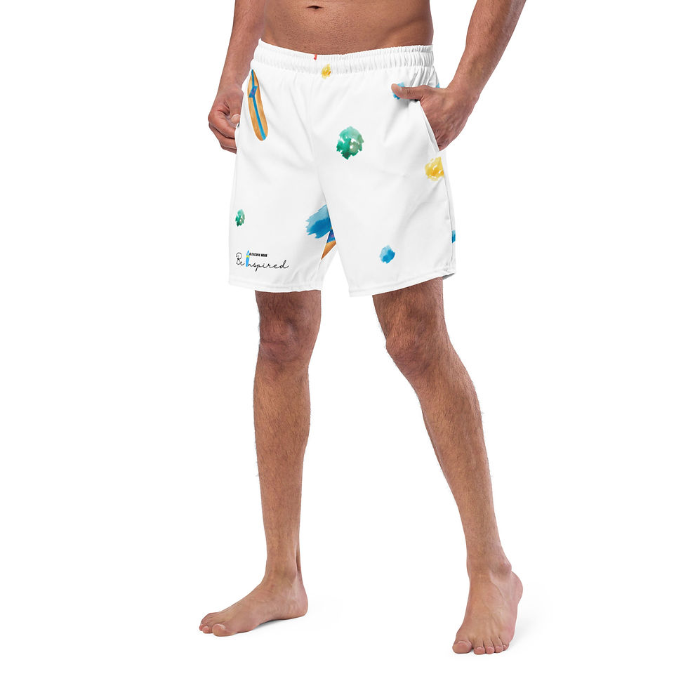 Thumbnail: Be Inspired Surf pattern Boardies
