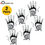 Thumbnail: 6 Pcs all weather golf gloves