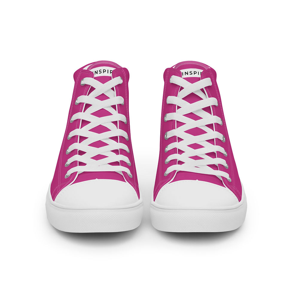Thumbnail: Women’s Bubblegum Pink basics high tops