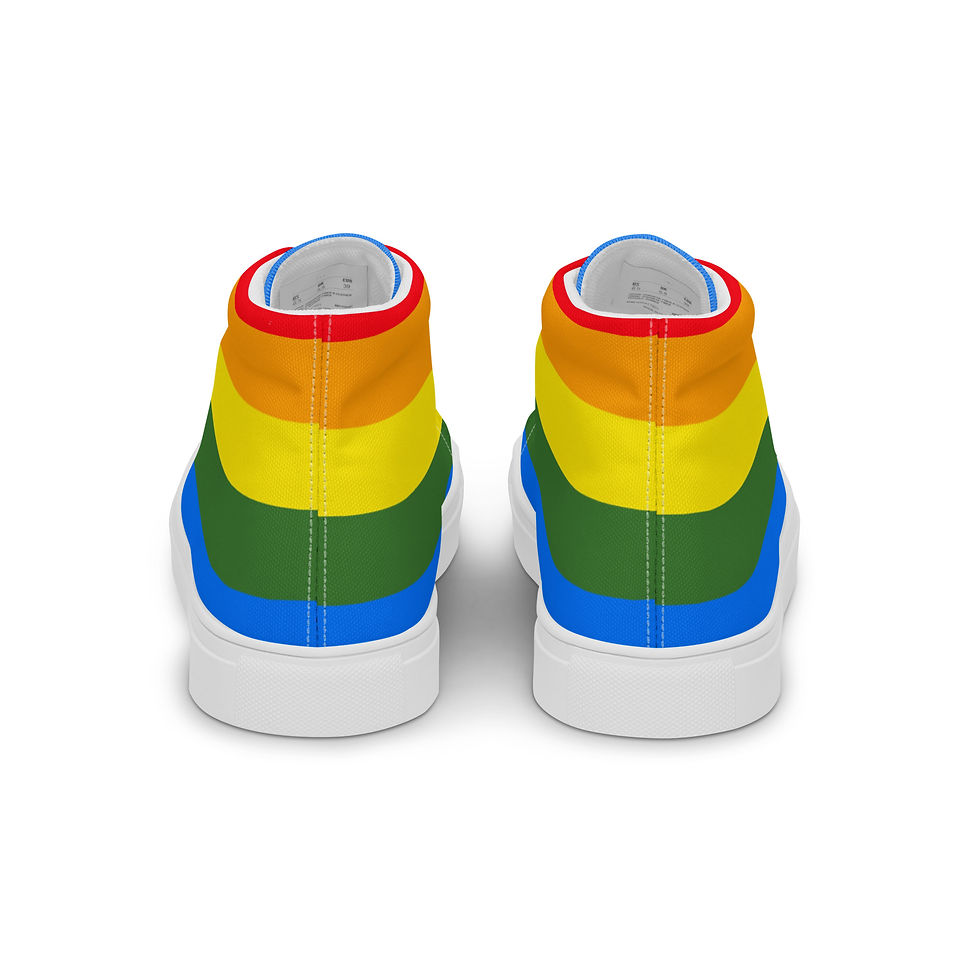 Thumbnail: Be Inspired Rainbow high tops